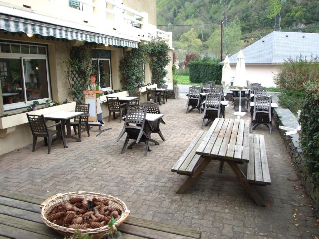 Hotel Du Val D'Aure Cadéac Exterior foto